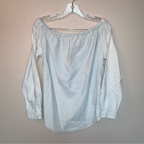 Rag & Bone Soft Blue Cotton Top S - Picture 2 of 10
